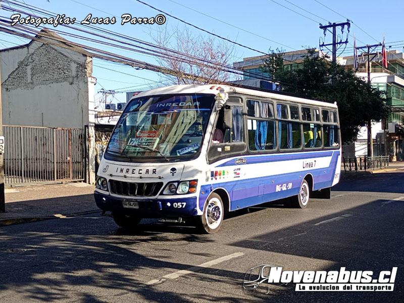 Inrecar Capricornio 2 / Mercedes Benz LO-915 / Línea 7 Temuco