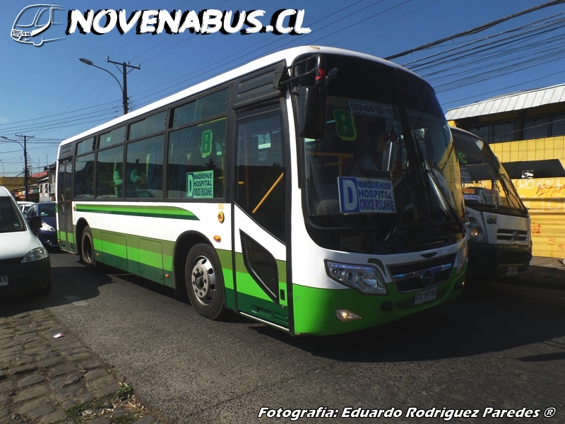 Heng Tong / CKZ6918D3 / Línea 8 Temuco