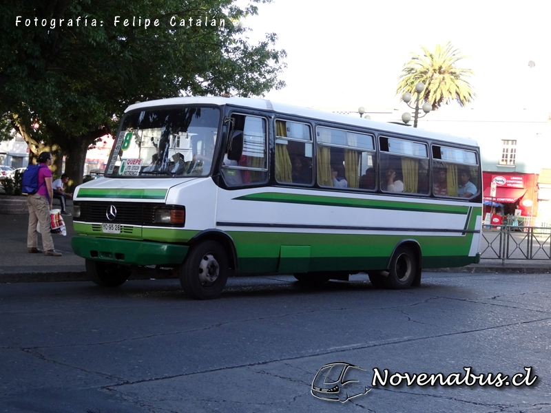 Metalpar Pucará I / Mercedes-Benz LO-711 / Línea 8 Temuco