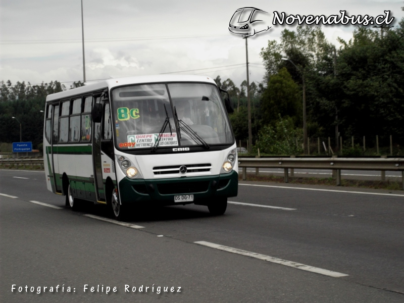 Caio Foz/ Mercedes Benz LO-915/ Línea 8 Temuco