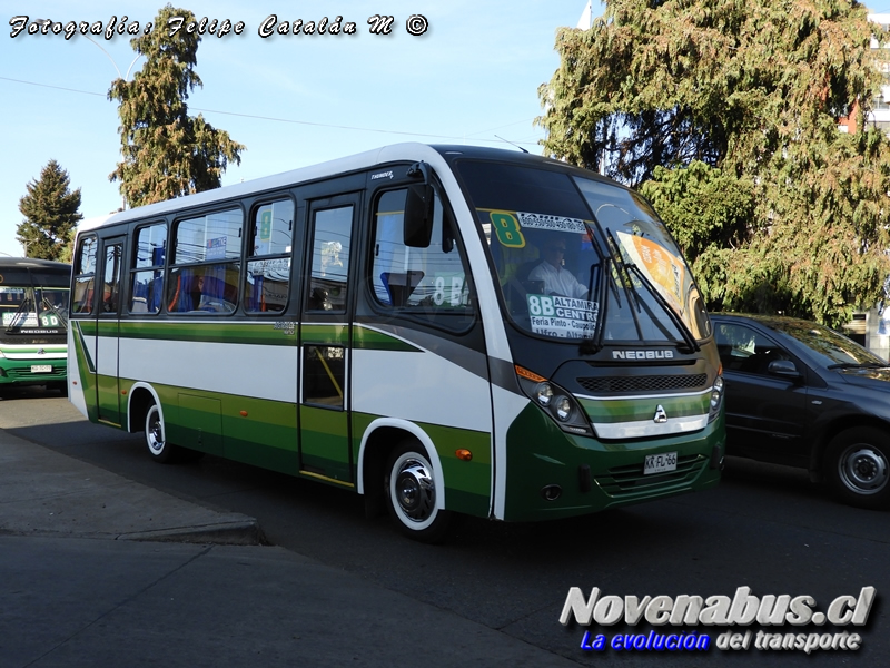 Neobus Thunder + / Agrale MA9.2 / Línea 8 Temuco