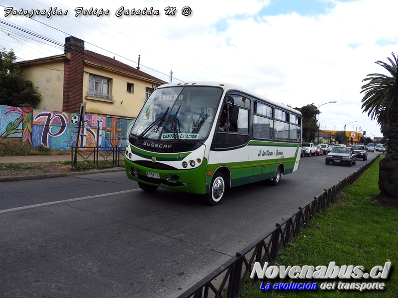 Busscar Micruss / Mercedes-Benz LO-712 / Línea 8 Temuco