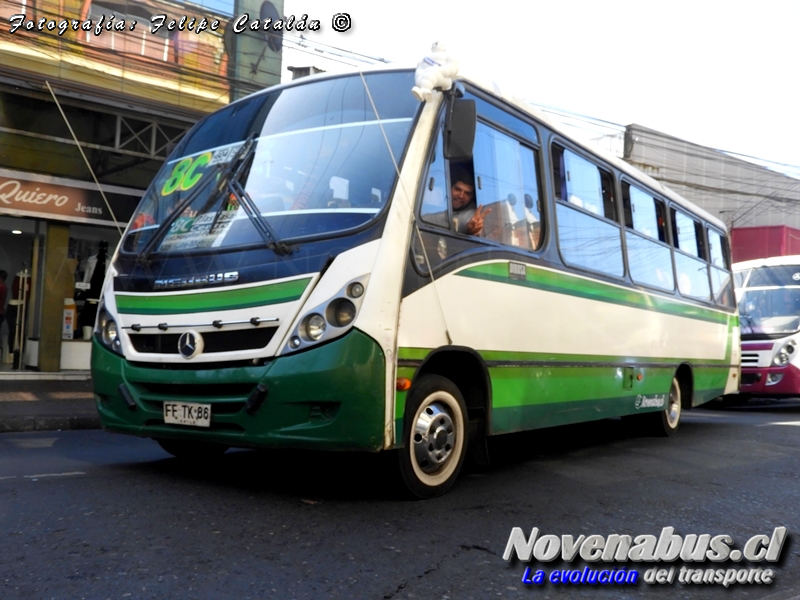 Neobus Thunder + / Mercedes-Benz LO-915 / Línea 8 Temuco