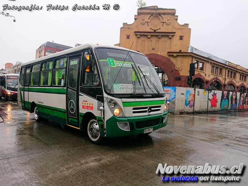 Caio Induscar Foz / Mercedes-Benz LO-915 / Línea 8 Temuco