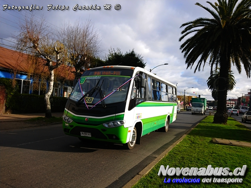 Marcopolo Senior / Mercedes-Benz LO-916 / Línea 8 Temuco