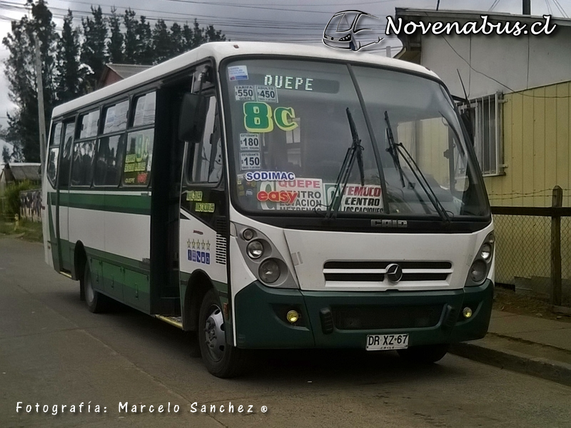 Caio Induscar Foz / Mercedes Benz LO915 / Línea 8 Temuco