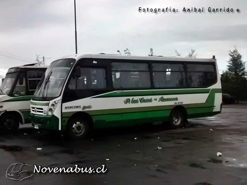 Caio Induscar Foz / Mercedes-Benz LO 812 / Linea 8 Temuco