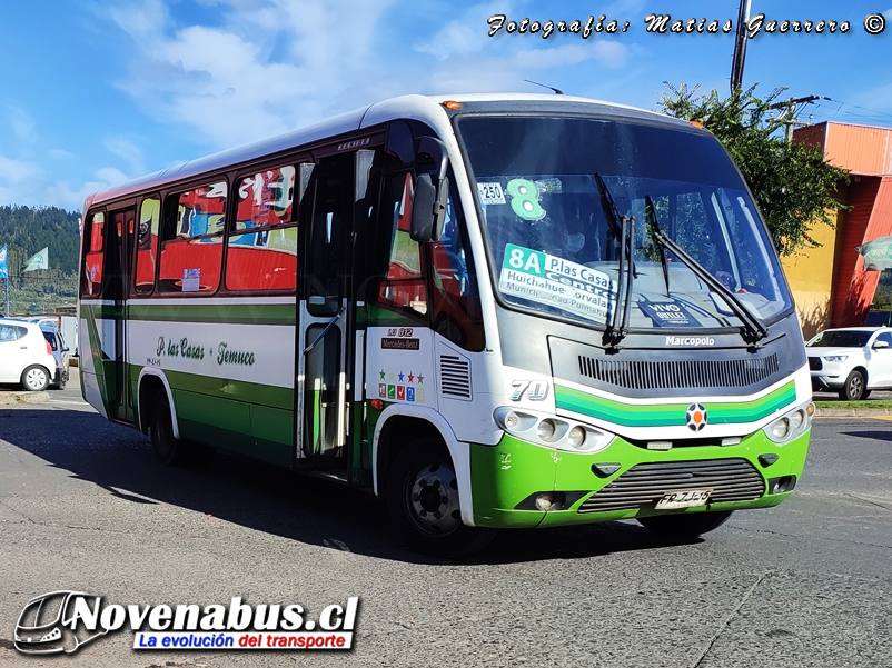 Marcopolo Senior / Mercedes-Benz LO-812 / Línea 8 Temuco