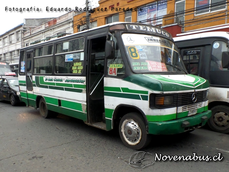 Carrocerías Inrecar / MercedesBenz LO812 / Línea 8 Temuco