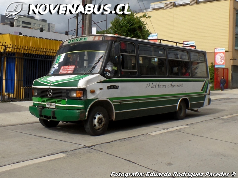 Inrecar / Mercedes-Benz LO814 / Línea 8 Temuco