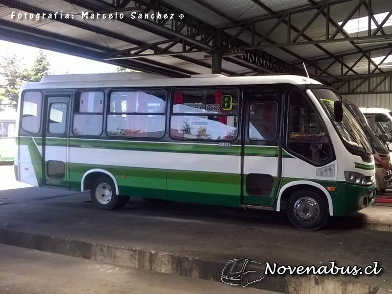 Metalbus Maxibus Astor / Mercedes-Benz LO915 / Línea 8 Temuco