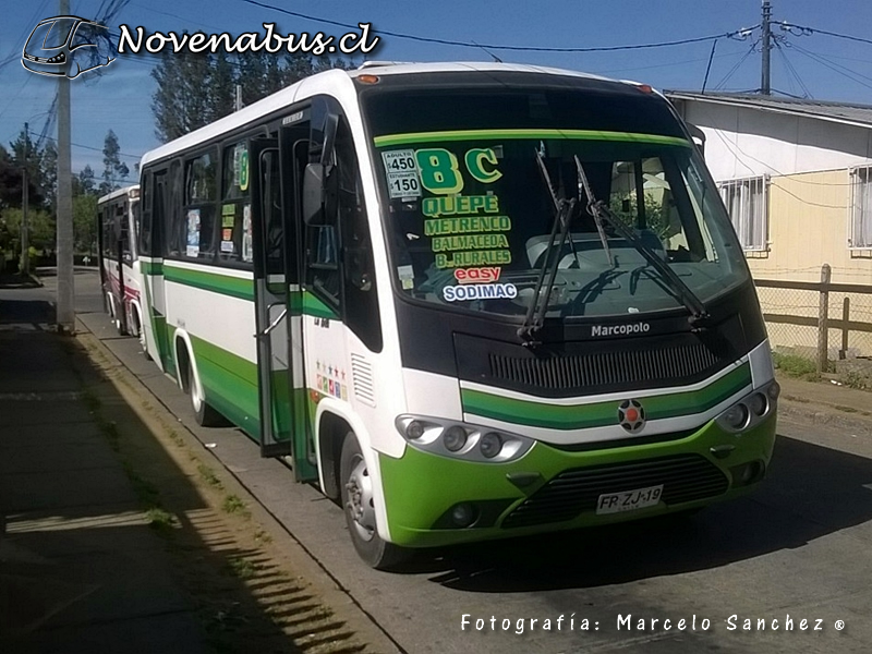 Marcopolo Senior G6 / Mercedes-Benz LO812 / Línea 8 C Temuco Quepe