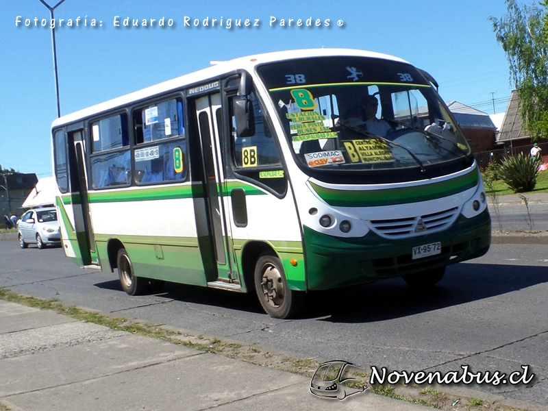 Neobus Thunder / Agrale - Motor Mercedes / Línea 8 Temuco