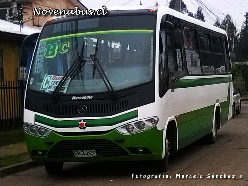 Marcopolo Senior / Mercedes Benz LO-812 / Línea 8 Temuco