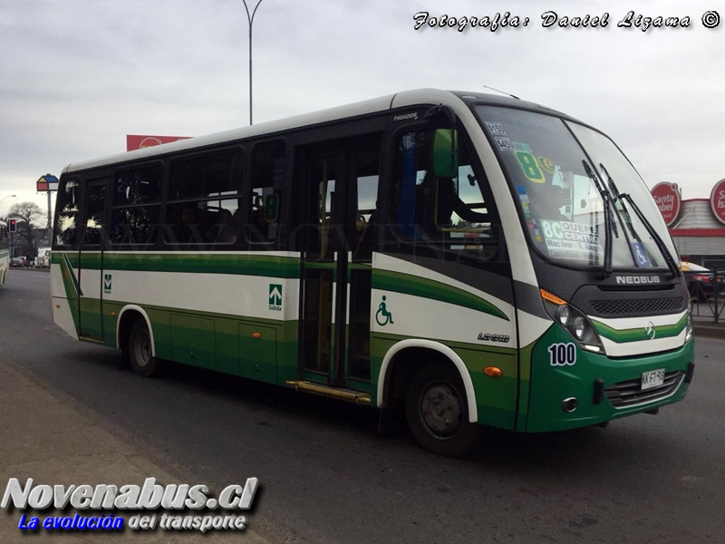 Neobus Thunder + / Mercedes-Benz LO-916 / Línea 8 Temuco