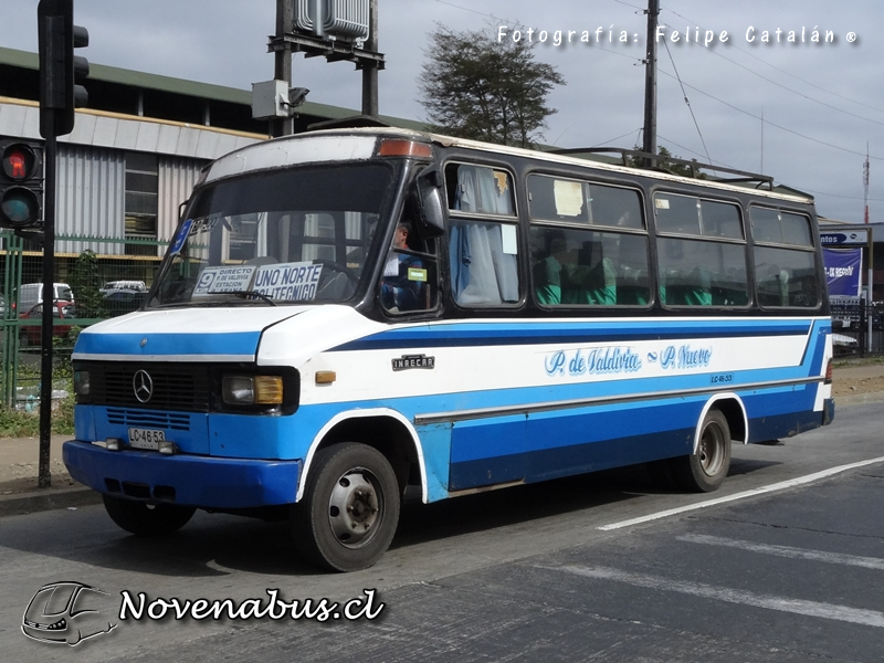 Inrecar / Mercedes-Benz LO-812 / Línea 9 Temuco