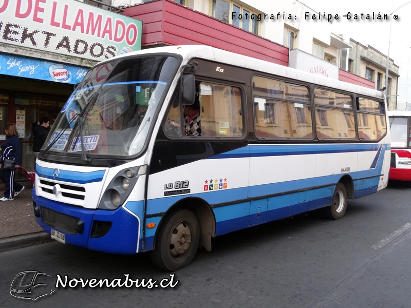 Caio Induscar Foz / Mercedes-Benz LO-812 / Línea 9 Temuco