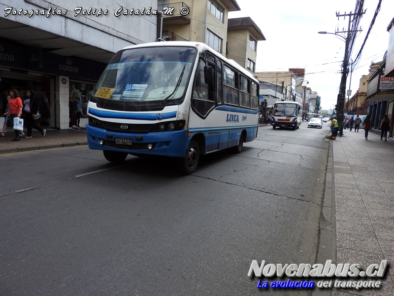 Maxibus Astor / Mercedes-Benz LO-712 / Línea 9 Temuco