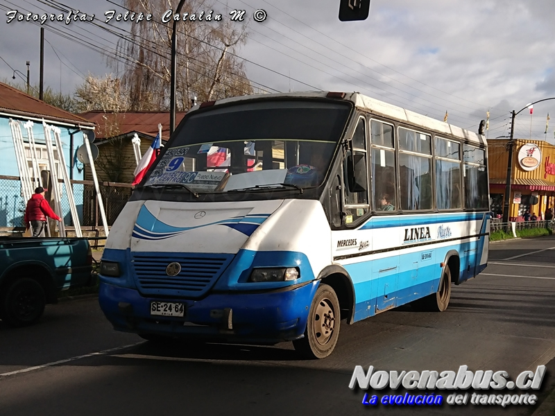 Metalpar Pucará 2000 / Mercedes-Benz LO-814 / Línea 9 Temuco