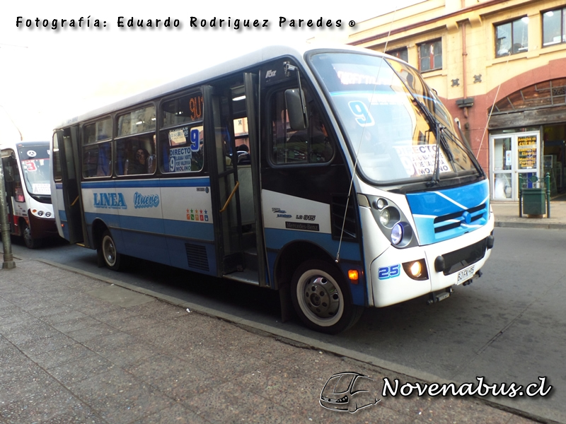 Caio Foz / Mercedes-Benz LO915 / Línea 9 Temuco