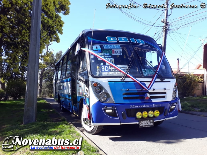 Caio Induscar Foz / Mercedes-Benz LO-915 / Línea 9 Temuco