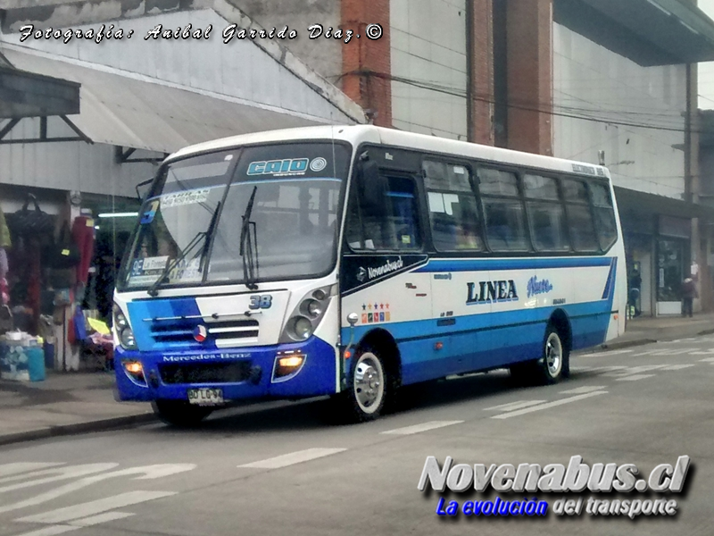 Caio Foz / Mercedes-Benz LO-915 / Línea 9 Temuco