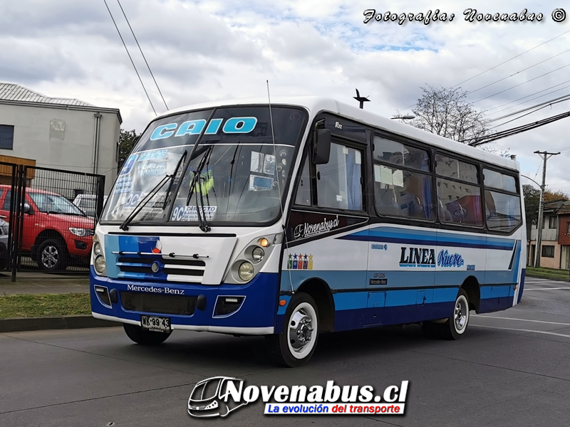 Caio Induscar Foz / Mercedes-Benz LO-812 / Línea 9 Temuco