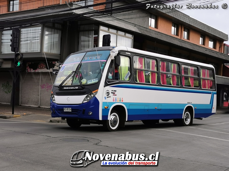 Neobus Thunder + / Mercedes-Benz LO-916 / Línea 9 Temuco