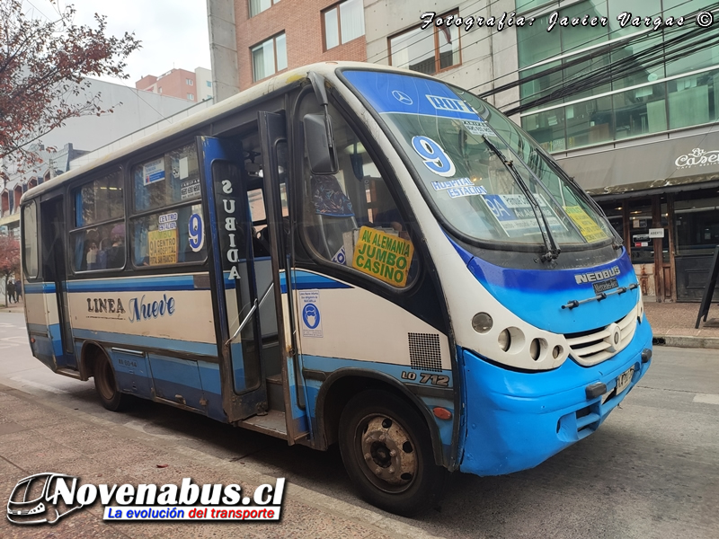 Neobus Thunder + / Mercedes-Benz LO-712 / Línea 9 Temuco