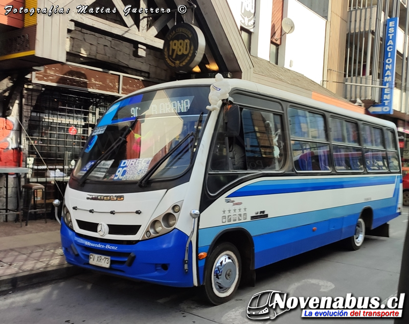 Neobus Thunder + / Mercedes Benz LO-915 / Línea 9 Temuco