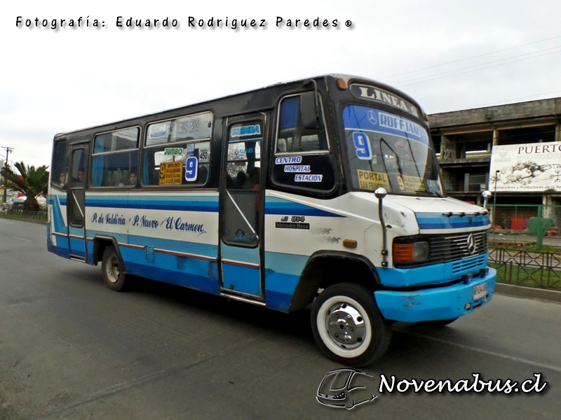 Carrocerías LRBUS  / Mercedes Benz LO814 / Línea 9 Temuco