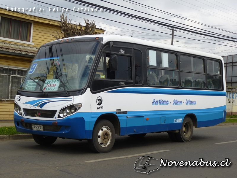 Comil Piá / Mercedes-Benz LO-712 / Línea 9 Temuco