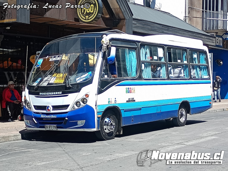 Neobus Thunder + / Mercedes-Benz LO-712 / Línea 9 Temuco