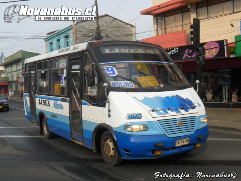 Metalpar Pucará 2000 / Mercedes-Benz LO-814 / Línea 9 Temuco