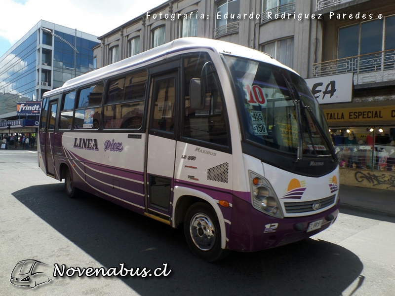 Metalbus Maxibus Astor / Mercedes-Benz LO915 / Línea 10 Temuco