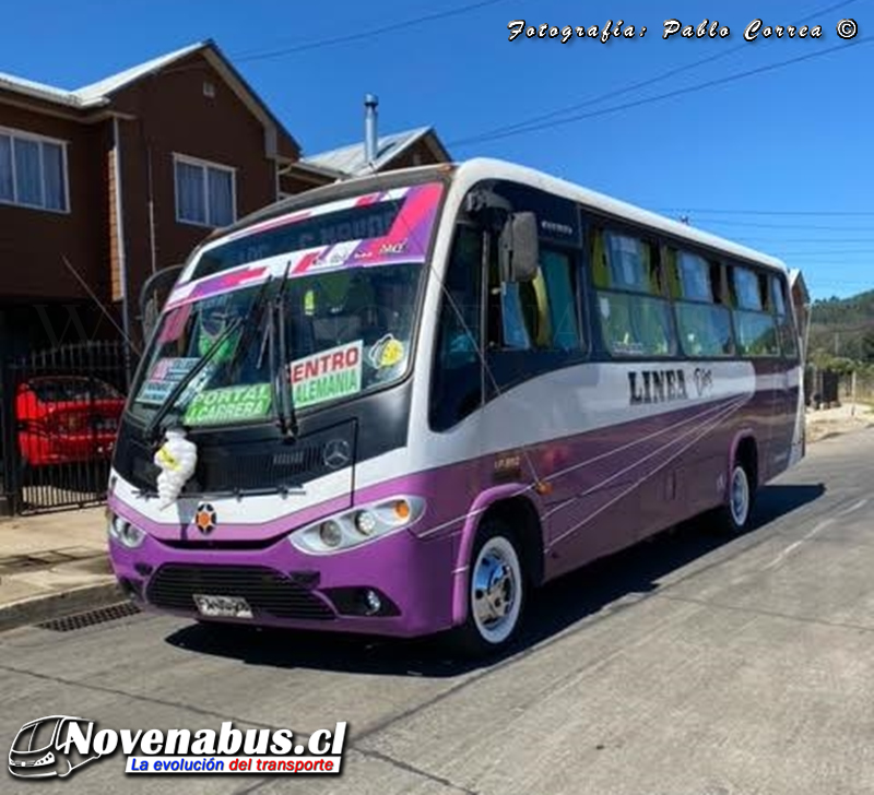 Marcopolo Senior / Mercedes-Benz LO-812 / Línea 10 Temuco