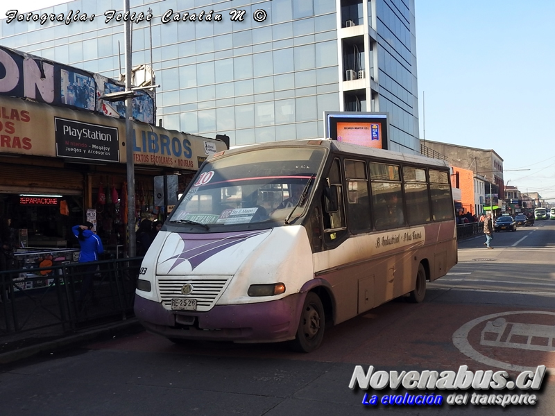 Metalpar Pucará 2000 / Mercedes-Benz LO-814 / Línea 10 Temuco