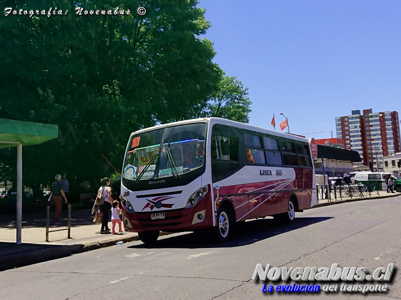 Mascarello Gran Micro / Mercedes-Benz LO-915 / Línea 10 Temuco