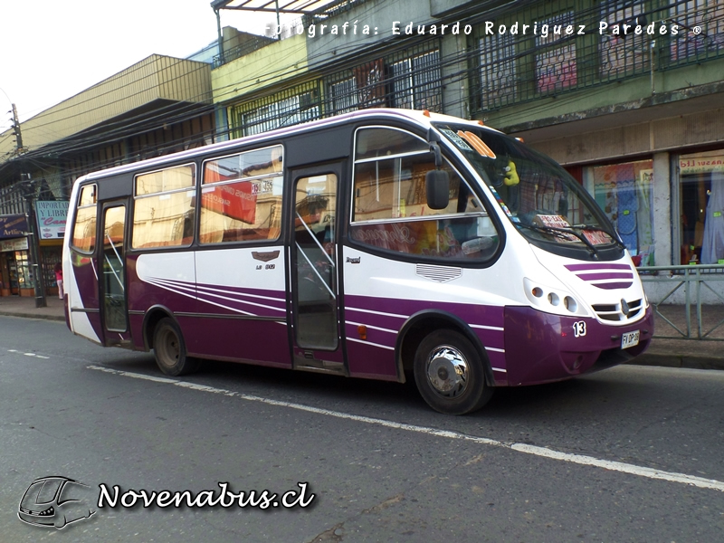 Metalpar Pucará / Mercedes-Benz LO812 / Línea 10 Temuco