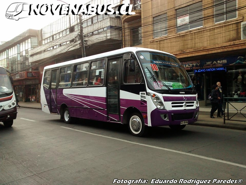 Caio foz / Mercedes-Benz LO915 / Línea 10 temuco