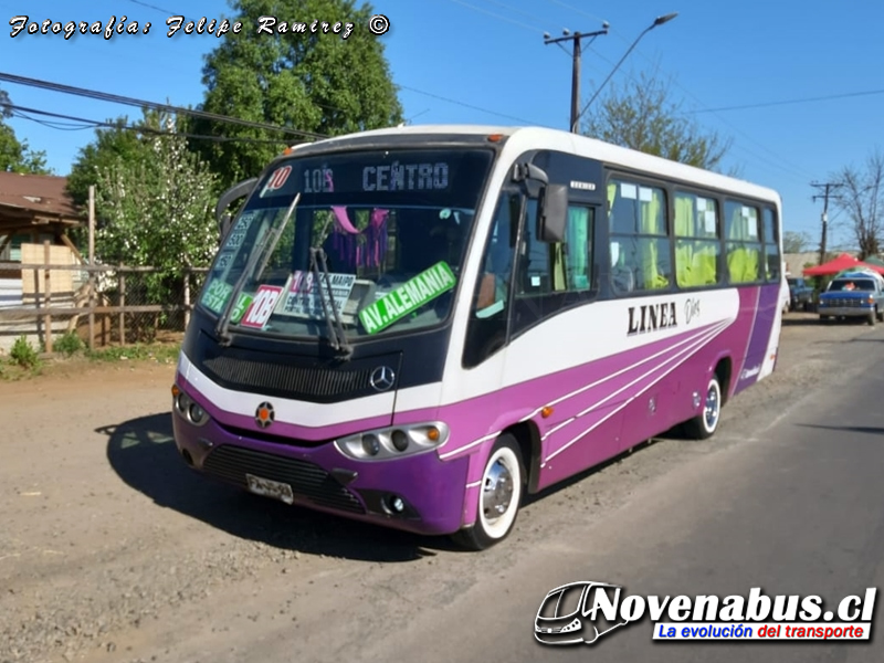 Marcopolo Senior / Mercedes-Benz LO-812 / Línea 10 Temuco