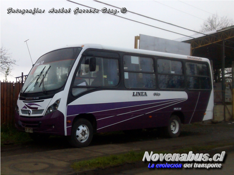 Neobus Thunder + / Mercedes-Benz LO712 / Línea 10 Temuco