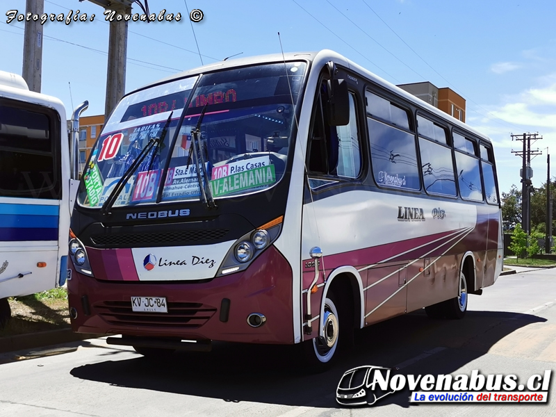 Neobus Thunder + / Mercedes-Benz LO-916 / Línea 10 Temuco