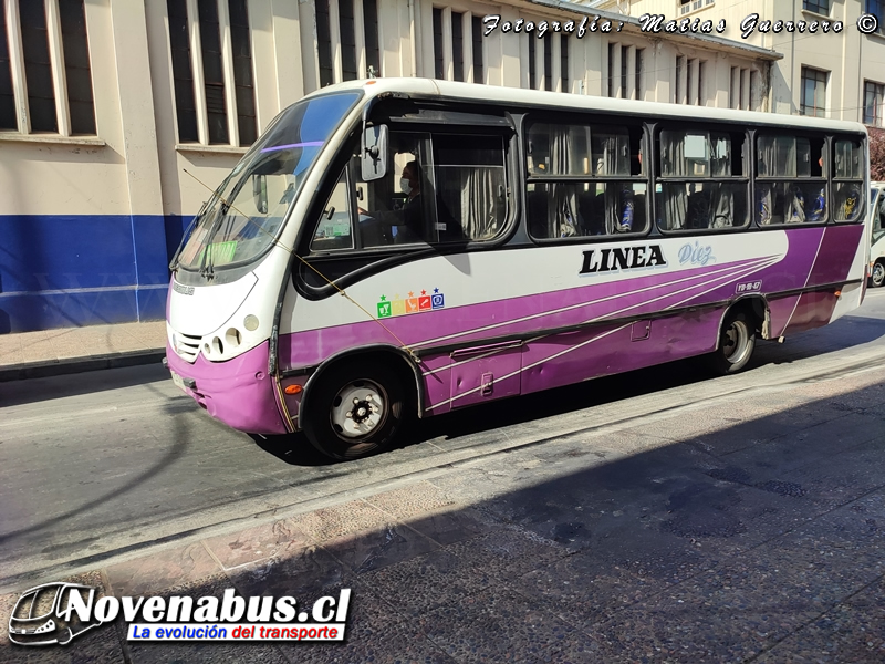 Neobus Thunder + / Mercedes-Benz LO-915 / Línea 10 Temuco