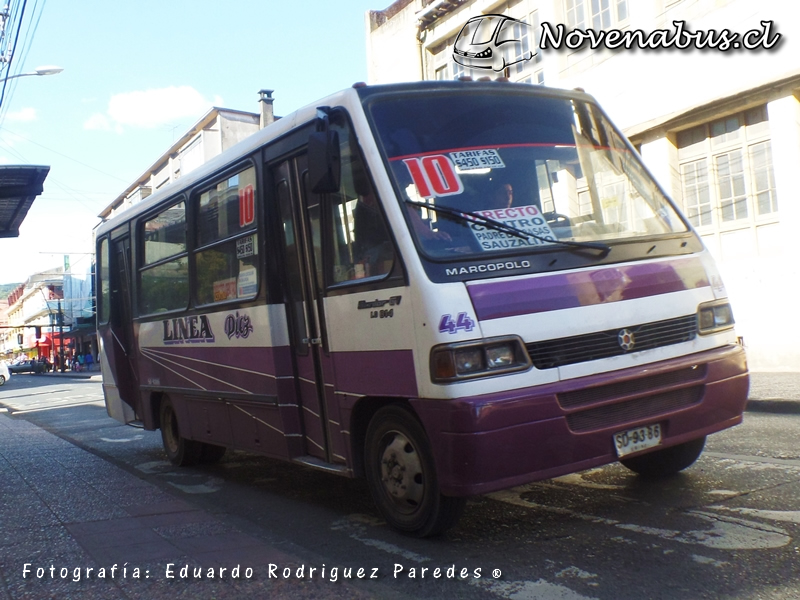 Marcopolo Senior GV / Mercedes-Benz LO814 / Línea 10 Temuco