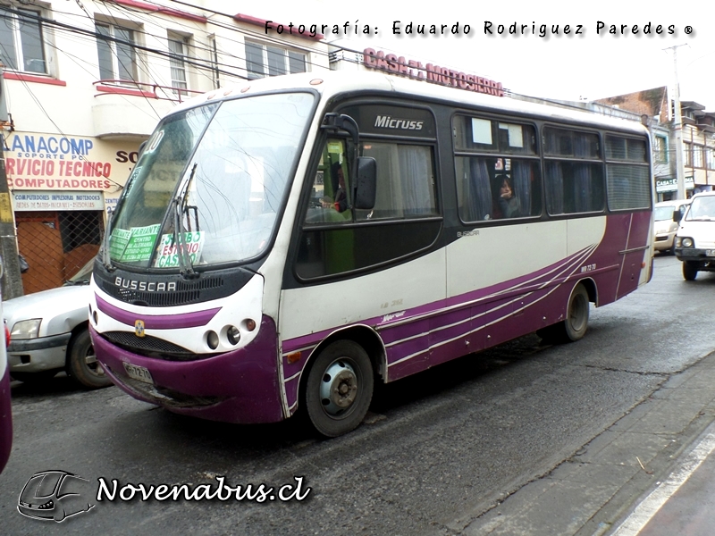 Busscar Micruss / Mercedes Benz LO812 / Línea 10 Temuco