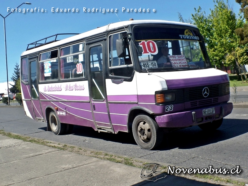 Metalpar Pucará / Mercedes Benz LO814 / Línea 10 Temuco