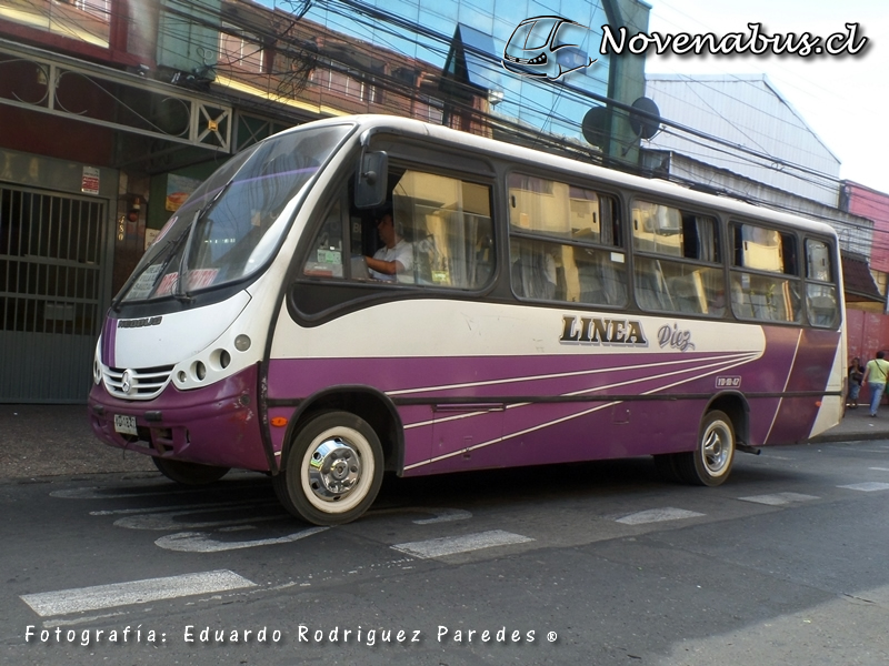 Neobus Thunder / Mercedes-Benz LO915/ Línea 10 Temuco