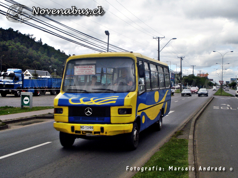 Metalpar Pucará / Mercedes Benz LO-812 / Buses Sandoval - Línea 1 Nueva Imperial