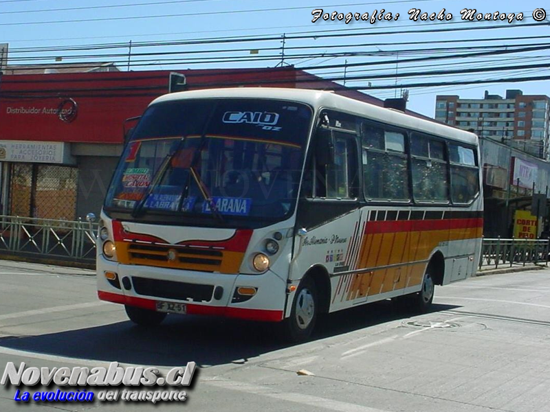 Caio Induscar Foz / Mercedes-Benz LO-812 / Línea 1 Temuco